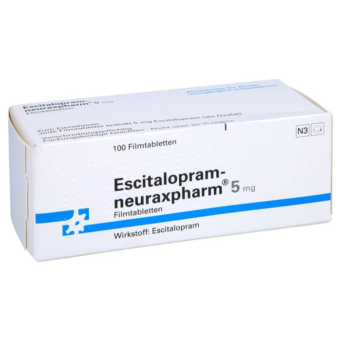 Escitalopram-neuraxpharm 5mg
