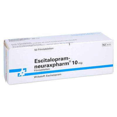 Escitalopram-neuraxpharm 10 mg