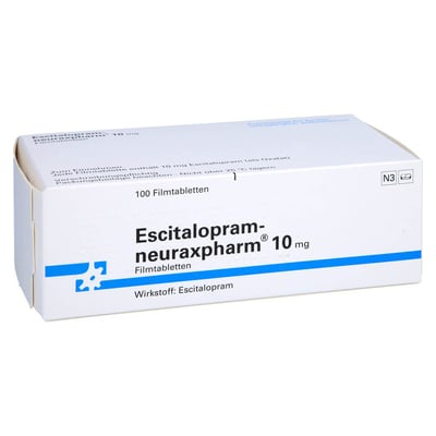 Escitalopram-neuraxpharm 10 mg