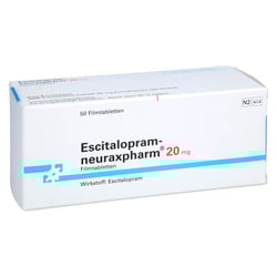 Escitalopram-neuraxpharm 20 mg