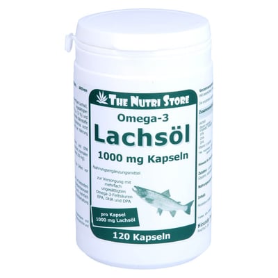 Omega-3 Lachsöl 1000 mg Produktbild 1