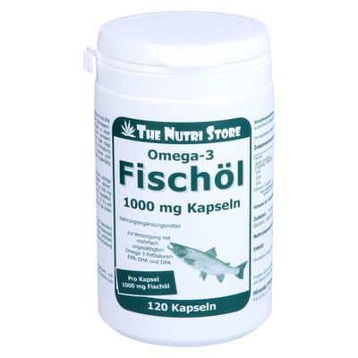 Omega-3 Fischöl 1000 mg Kapseln Produktbild 1