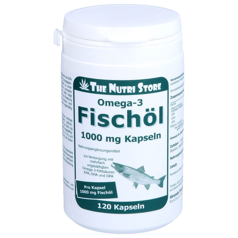 Omega-3 Fischöl 1000mg Kapseln