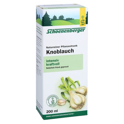 Schoenenberger Naturreiner Pflanzentrunk Knoblauch