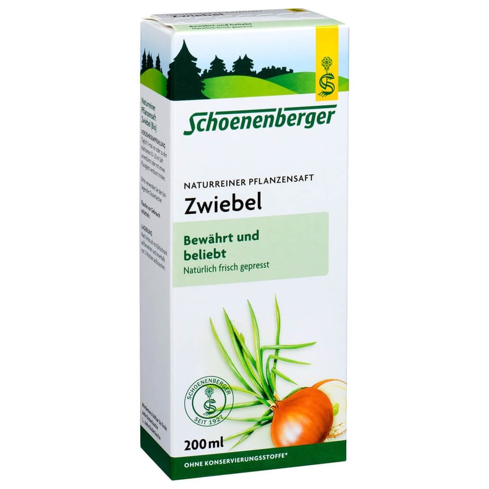 Zwiebelsaft naturrein Schoenenberger
