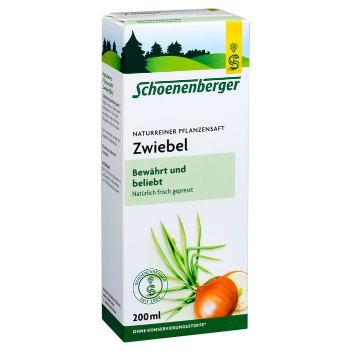 Zwiebelsaft naturrein Schoenenberger