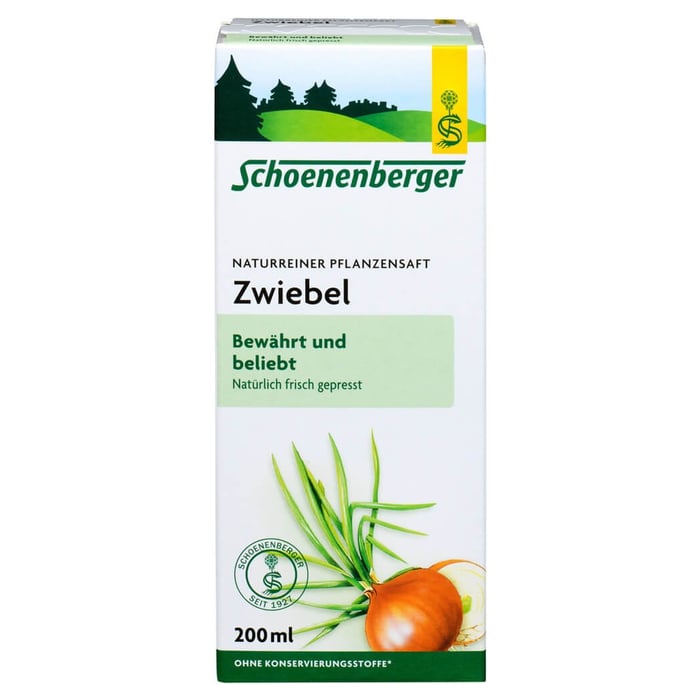 Zwiebelsaft naturrein Schoenenberger