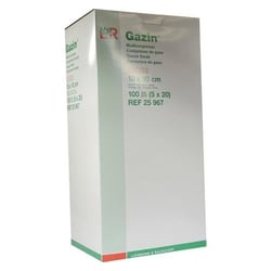 Gazin Mullkomp.10x10 cm steril 12fach