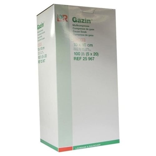 Gazin Mullkompresse 10x10 cm steril 12fach Produktbild 1
