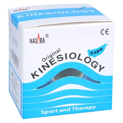 Nasara Kinesiotape 5cmx5m blau