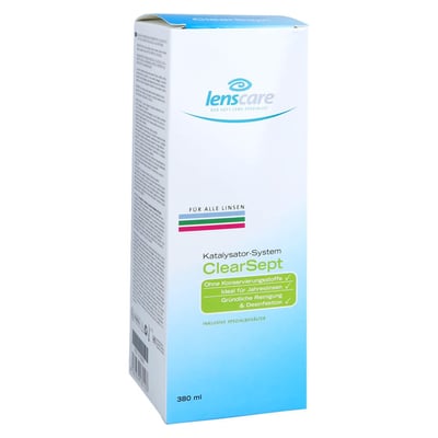 Lenscare Clearsept 380 ml + Behälter Produktbild 1