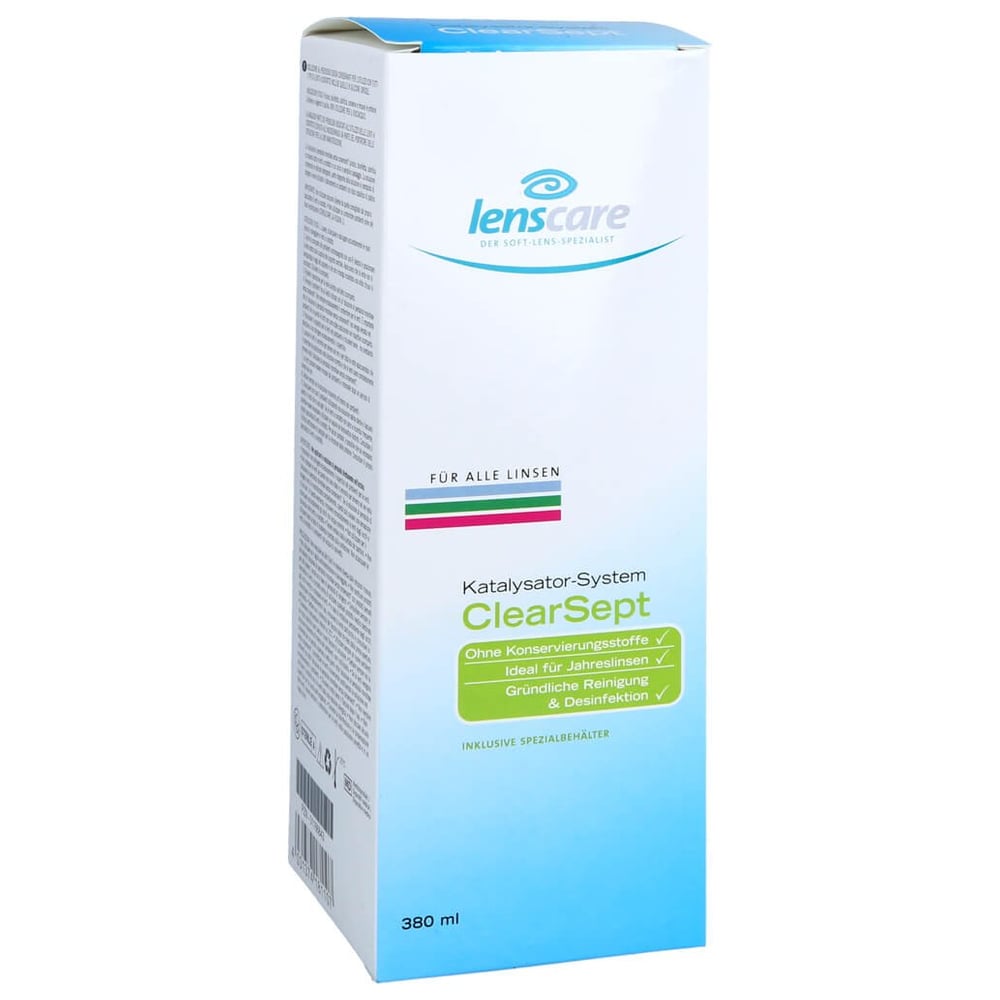 Lenscare ClearSept 380ml + Behälter