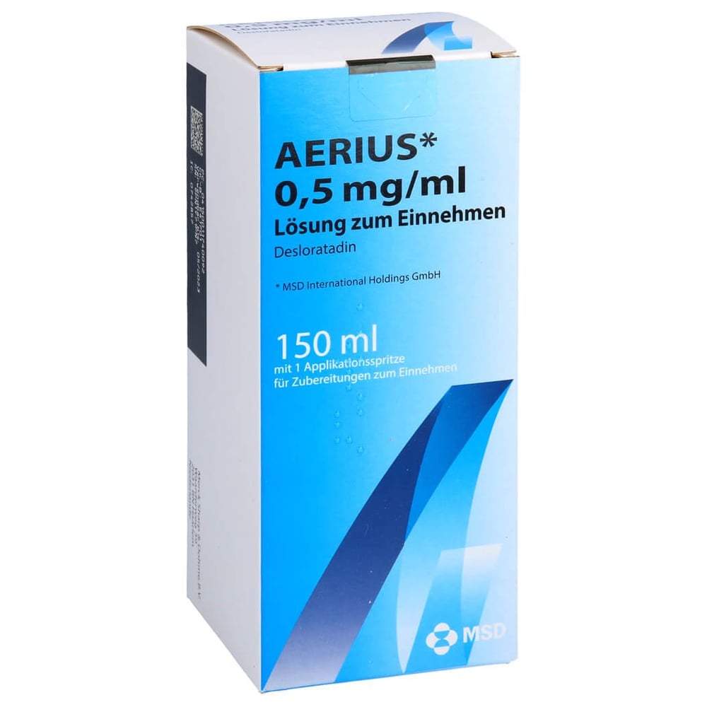 Aerius 0.5mg/ml Lösung z. Einnehmen