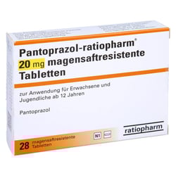 Pantoprazol-ratiopharm 20 mg