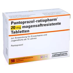 Pantoprazol-ratiopharm 20 mg