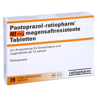 Pantoprazol-ratiopharm 40 mg