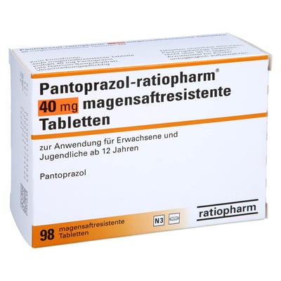 Pantoprazol-ratiopharm 40 mg