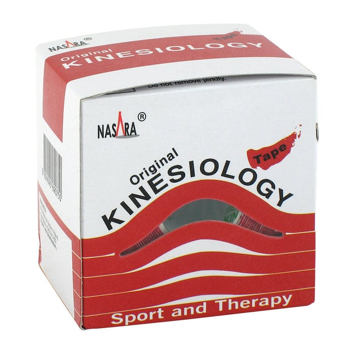 Nasara Kinesiotape 5cmx5m rot