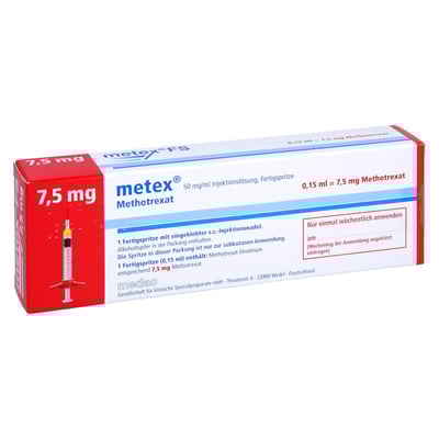 Metex 7,5 mg (50 mg/ml) Injektionslösung
