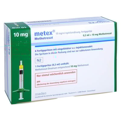 Metex 10 mg (50 mg/ml) Injektionslösung