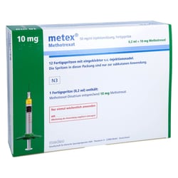 Metex 10 mg (50 mg/ml) Injektionslösung