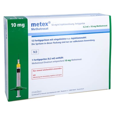 Metex 10 mg (50 mg/ml) Injektionslösung