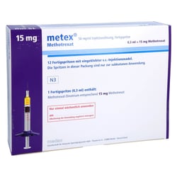 Metex 15 mg (50 mg/ml) Injektionslösung