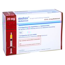 Metex 20 mg (50 mg/ml) Injektionslösung