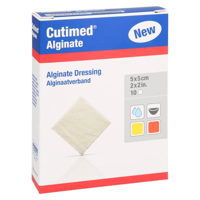 Cutimed Alginate 5x5 cm Alginatkompresse Produktbild 1