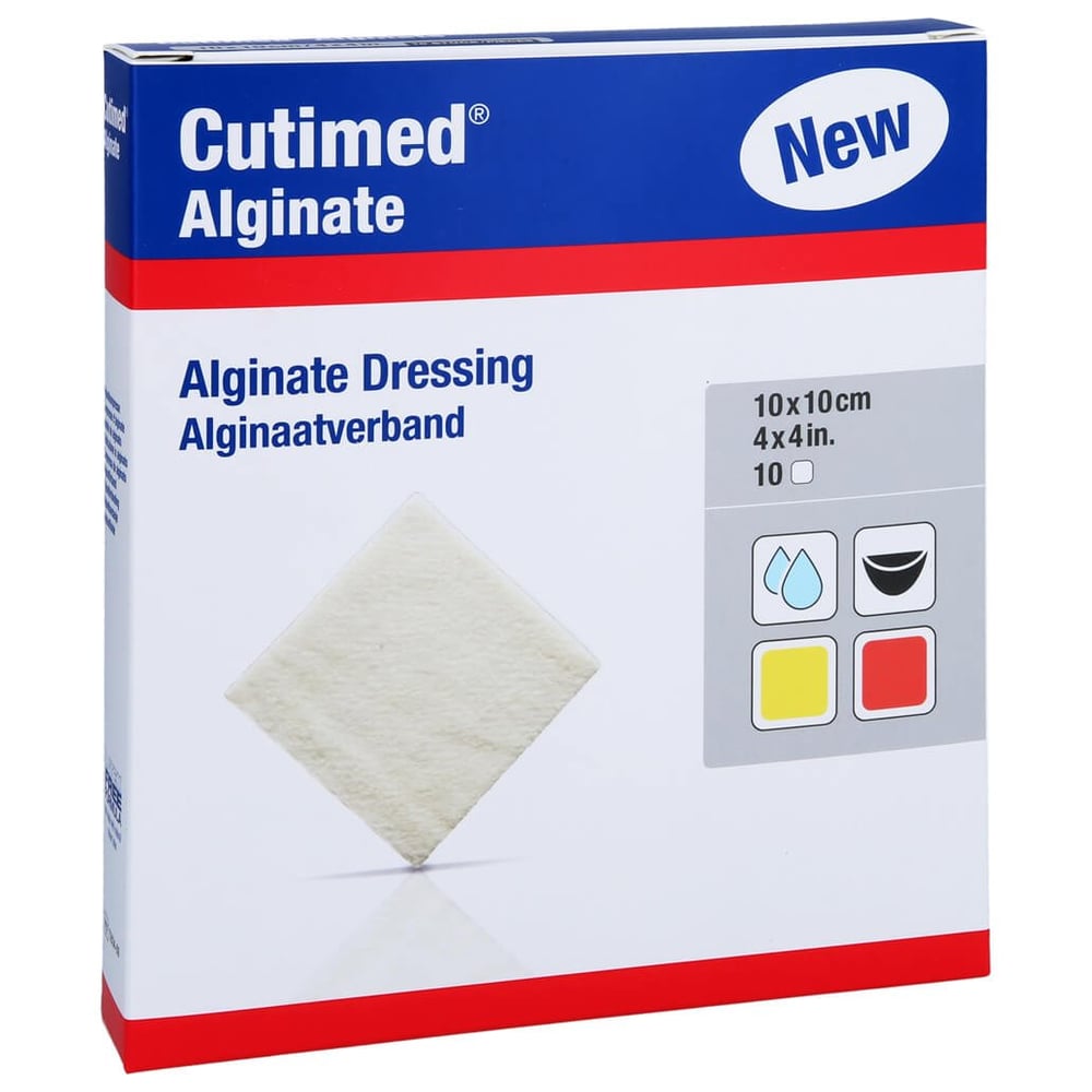 Cutimed Alginate 10x10cm Alginatkompresse