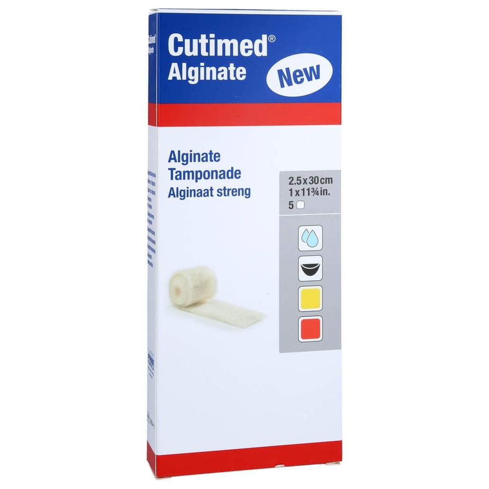 Cutimed Alginate 2.5x30cm Alginattamponade