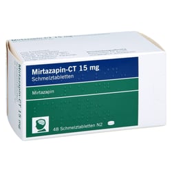 Mirtazapin - CT 15 mg Schmelztabletten