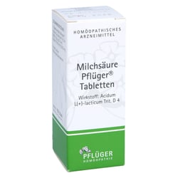 Milchsäure Pflüger Tabletten