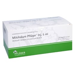 Milchsäure Pflüger Injektionslösung 5ml