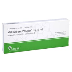 Milchsäure Pflüger Injektionslösung 5ml