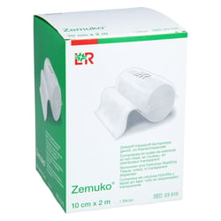 Zemuko Vliesstoff-Kompresse gerollt 10 cmx2 m