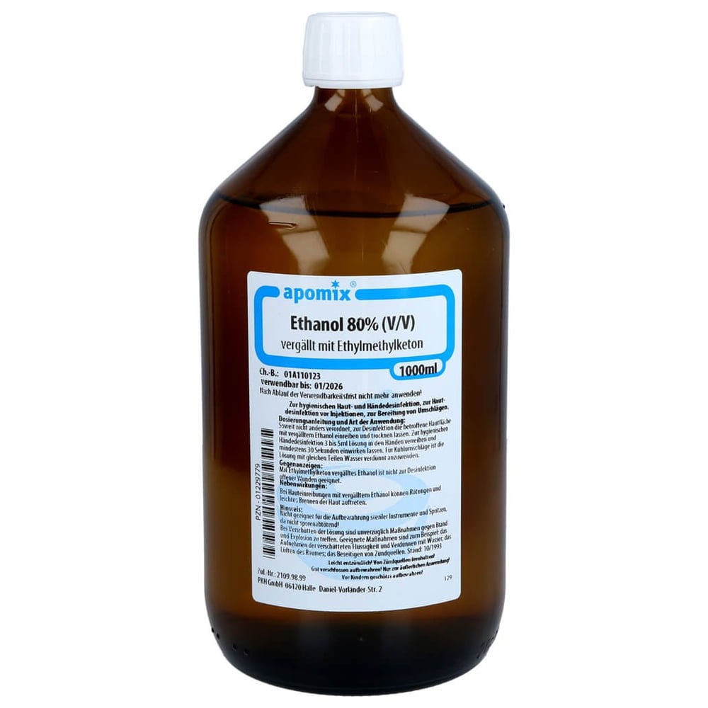 Ethanol Mek Denaturat 80%