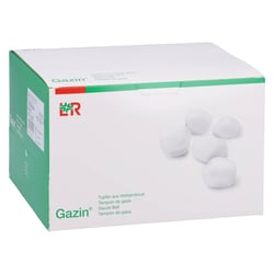 Gazin Schlinggazetupfer pflaume2+3 steril m.Schutz