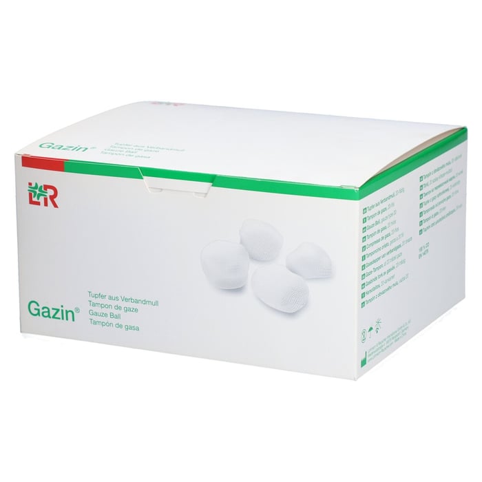 Gazin Dialysetupfer 2+2 steril m.Schutzring