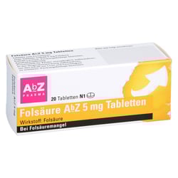 Folsäure AbZ 5 mg