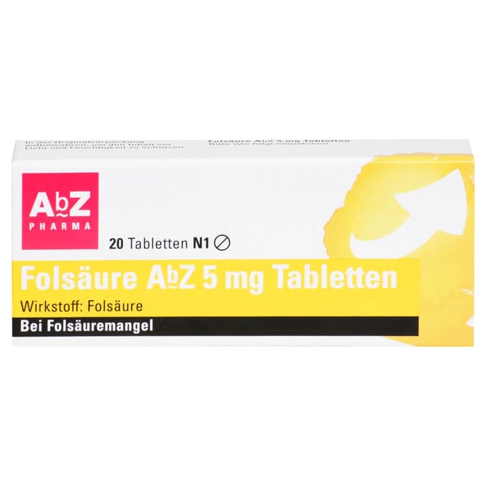 Folsäure AbZ 5mg