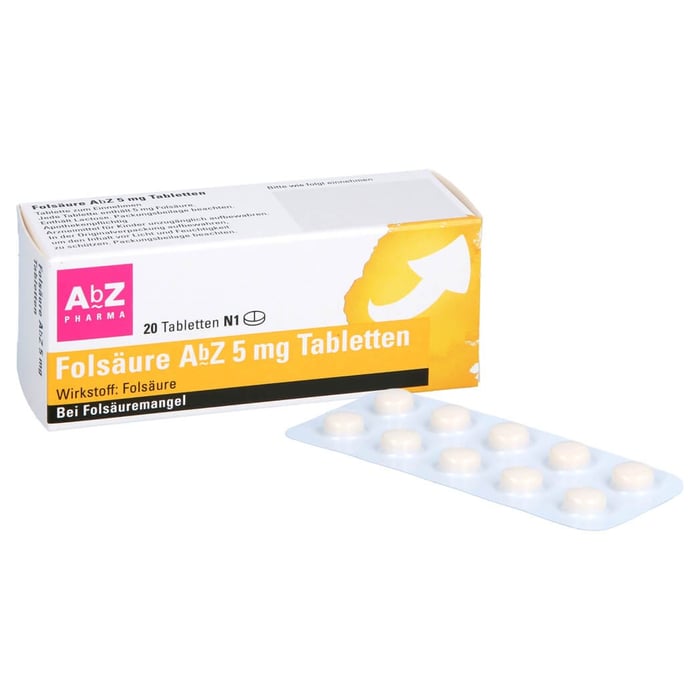 Folsäure AbZ 5mg
