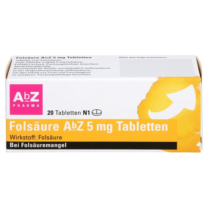 Folsäure AbZ 5mg