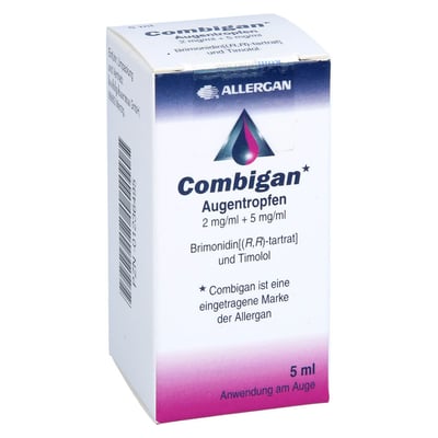 Combigan 2 mg/ml+5 mg/ml