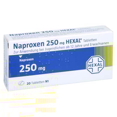 Naproxen 250 mg HEXAL