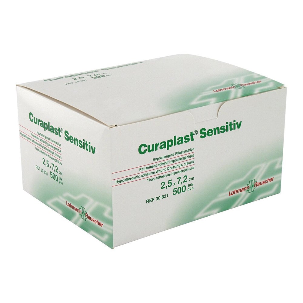 Curaplast sensitiv Pflasterstrips 2.5x7.2cm