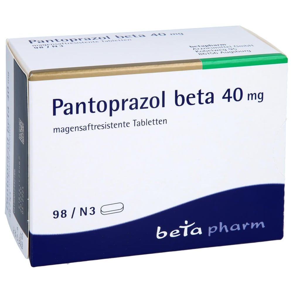 Pantoprazol beta 40 mg