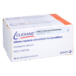 Clexane 6000 I.E. (60 mg)/0,6 ml Injektionslösung ohne Sicherheitssystem