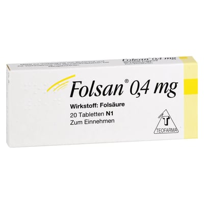 Folsan 0,4 mg Tabletten