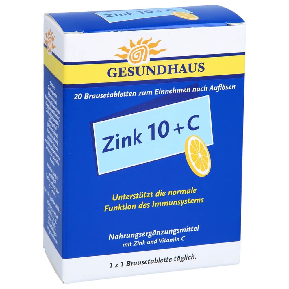 Zink 10+C Brausetabletten